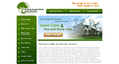Desktop Screenshot of centralctlawnservice.com